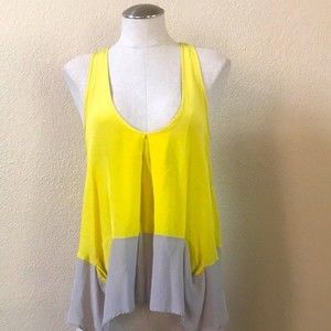 100% Silk Colorblock Blouse